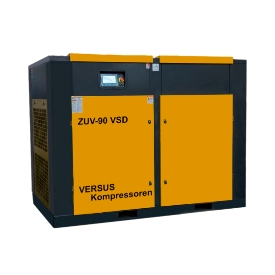 Винтовой компрессор ZUV – 90 VSD 10 бар прямой привод IP 54 D