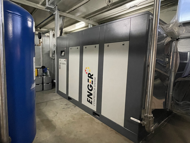 Проект - двухступенчатые винтовые компрессоры Enger для ООО Бочкаревский пивоваренный завод