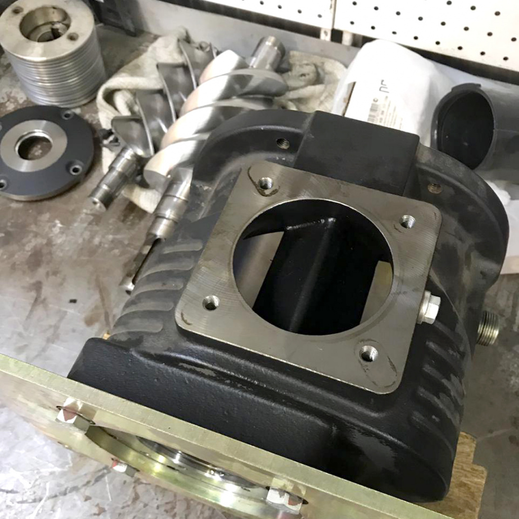 ремонт винтового блока 3