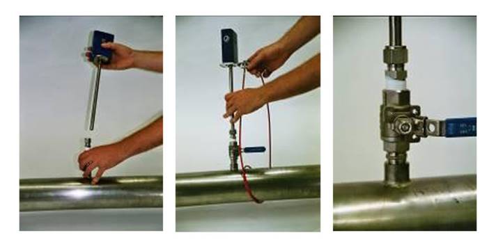 проведение пневмоаудита - расходомер 2