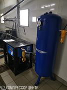 Проект - Винтовой компрессор Hansmann RS7.5A для ИП Лимонова