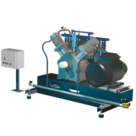 Компрессор поршневой дожимной (бустер) "AIRPOL" ADP 720/4/8