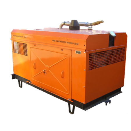 Компрессор винтовой "ЗИФ" ПВ-6/1,3 (без шасси)