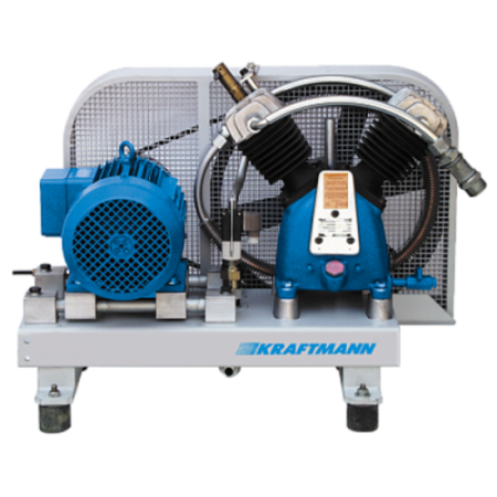 Компрессор поршневой дожимной (бустер) "KRAFTMANN" 2-42-74 (920 л/мин)